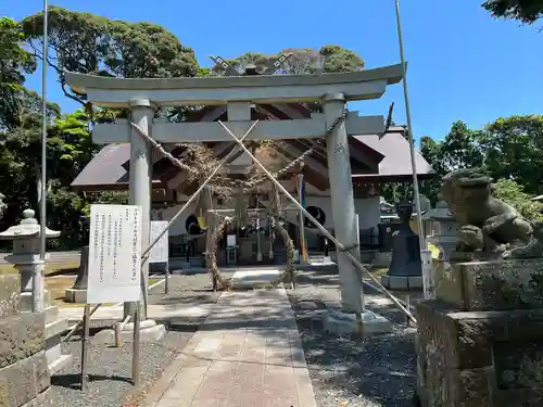 佐波波地祇神社の鳥居