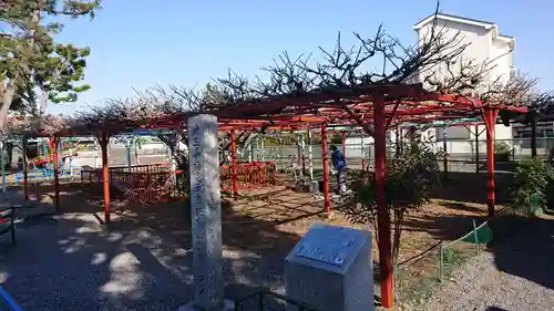 菖蒲神社の庭園