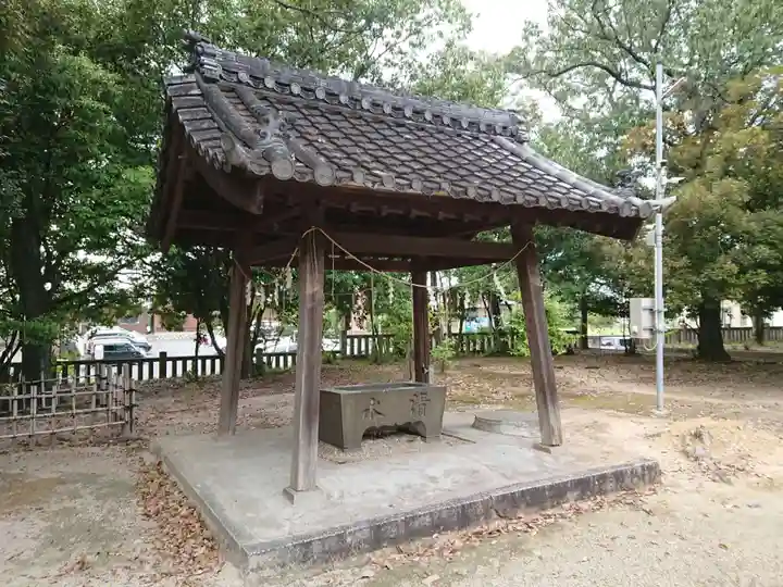 熊野社(築地熊野社)の手水舎