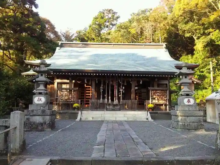 川勾神社の本殿・本堂