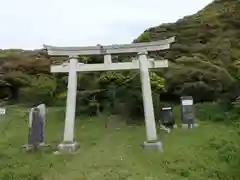 海津見神社の鳥居