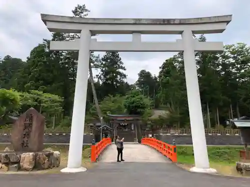 熊野大社の鳥居