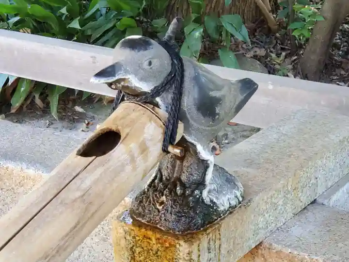 弓弦羽神社の狛犬