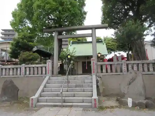 吾嬬神社の鳥居