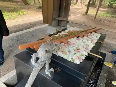 帯廣神社の手水舎