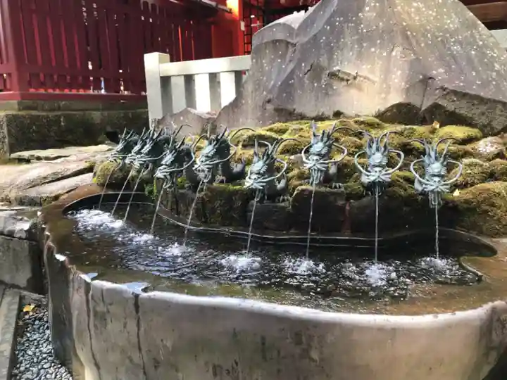 箱根神社の手水舎