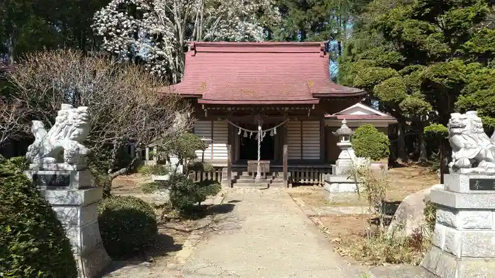 柏木神社の本殿・本堂
