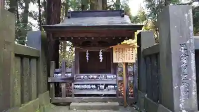 諏訪大社下社春宮の末社・摂社