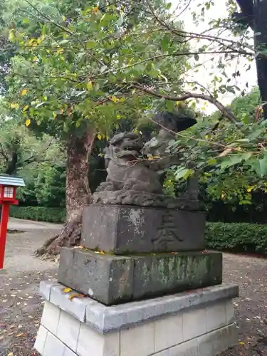 鷲宮神社の狛犬