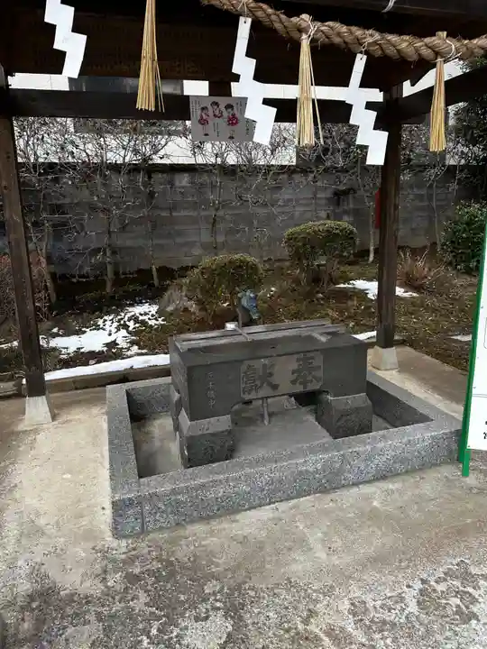 菅生神社の手水舎