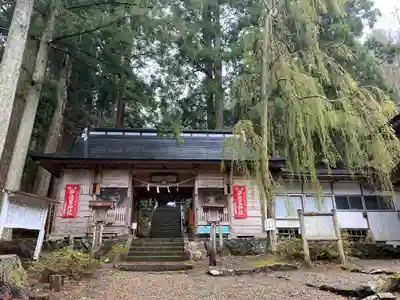 早池峯神社の山門・神門