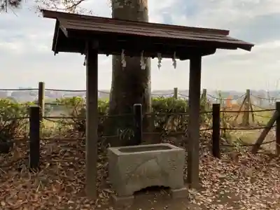城山神社の手水舎