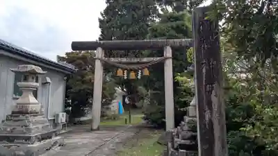 神明社（竹内天神堂古墳）の鳥居