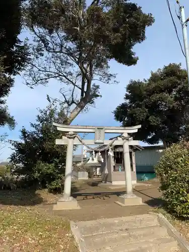 大六天皇の鳥居