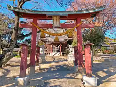 奈良神社の鳥居