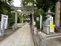 新田神社の鳥居