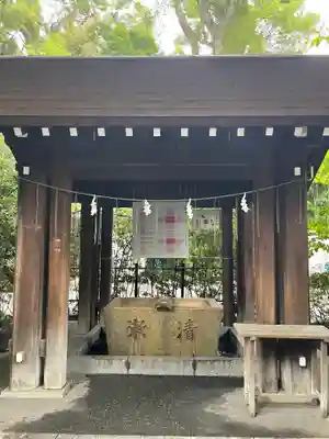 高円寺氷川神社の手水舎