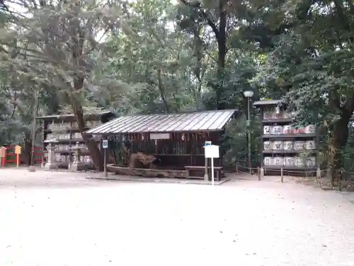 河合神社（鴨川合坐小社宅神社）の手水舎