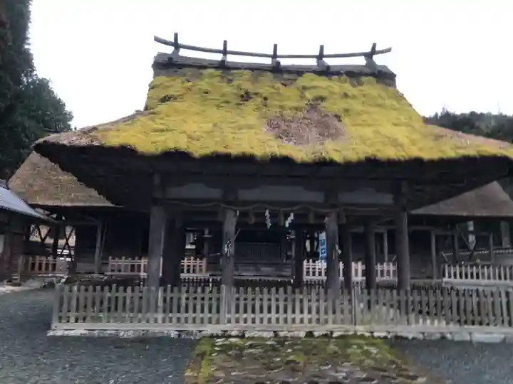 摩氣神社の本殿・本堂