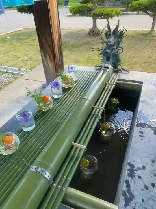 美瑛神社の手水舎