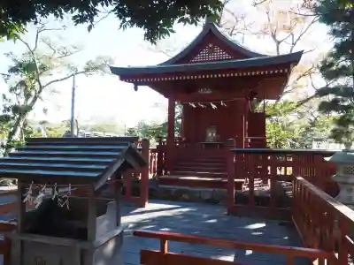 旗上弁財天社の本殿・本堂