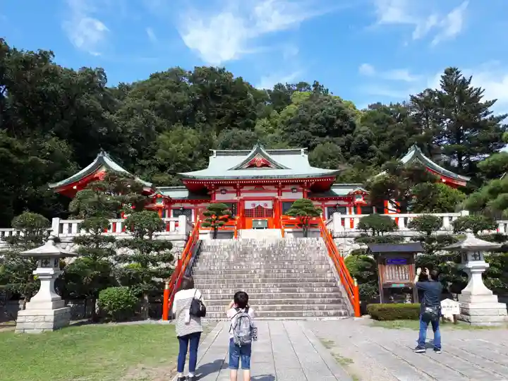 足利織姫神社の本殿・本堂