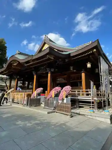 湯島天満宮の本殿・本堂