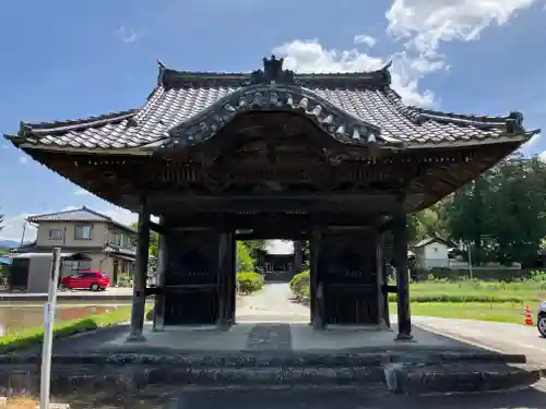 文永寺の山門・神門