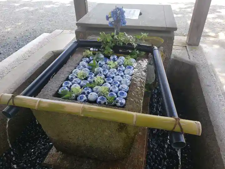 大鳥神社の手水舎