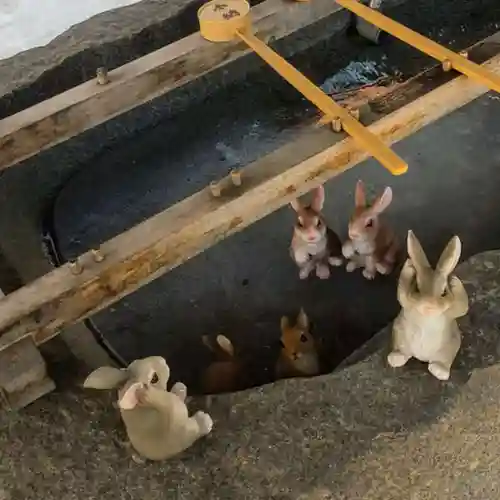 彌彦神社　(伊夜日子神社)の手水舎