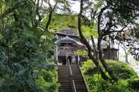 円通三匝堂(さざえ堂)の景色