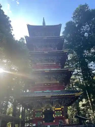 日光東照宮の塔