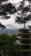 新倉富士浅間神社の景色