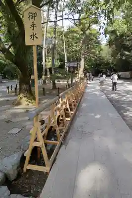 熱田神宮の手水舎