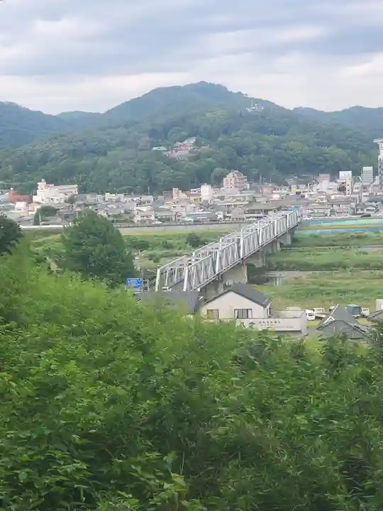 男浅間神社の周辺