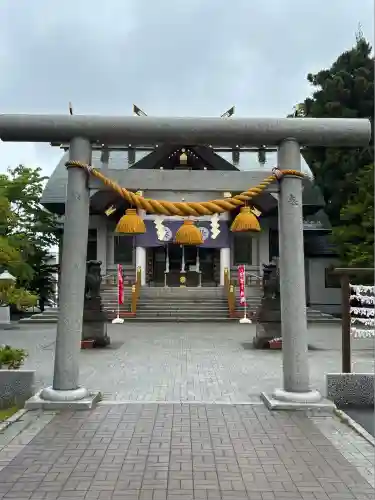 烈々布神社の鳥居