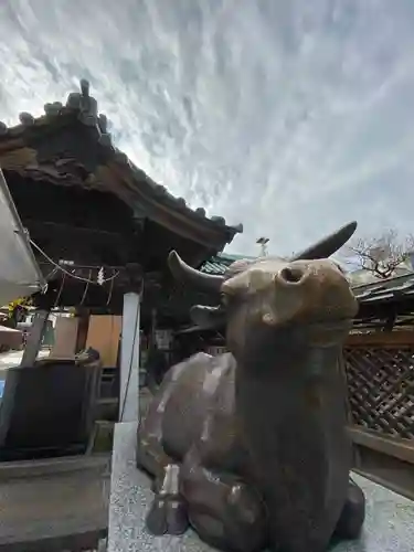 湯島天満宮の狛犬