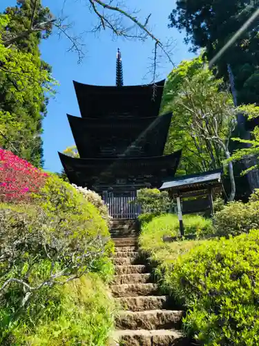 国宝 大法寺の塔