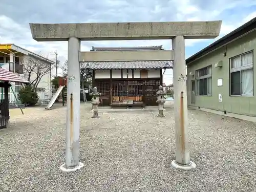 井具羅神社の鳥居