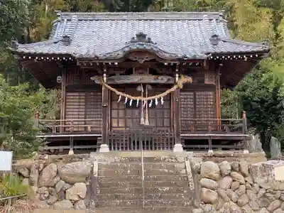 上蒔田椋神社の本殿・本堂