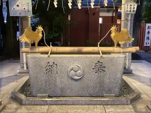 富岡八幡宮の手水舎