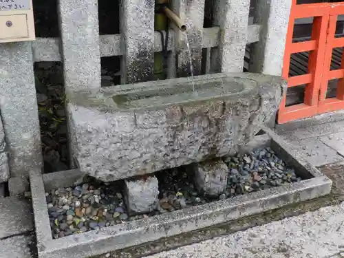 賀茂御祖神社（下鴨神社）の手水舎