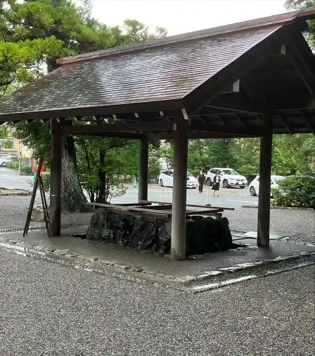 伊勢神宮外宮(豊受大神宮)の手水舎