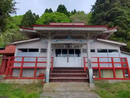 海積神社の本殿