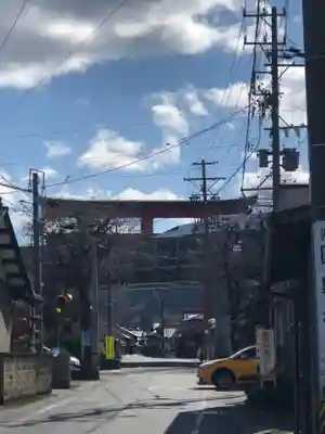 美濃國一宮　南宮大社の鳥居