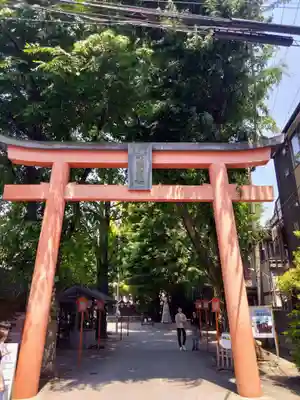 赤城神社の鳥居