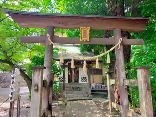 所澤神明社の鳥居