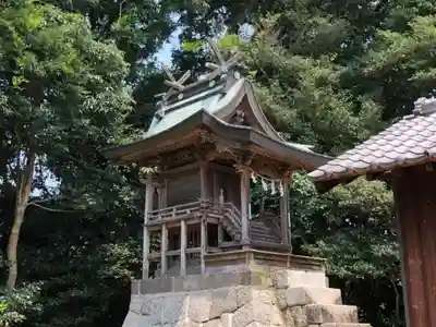 布勢神社の本殿・本堂