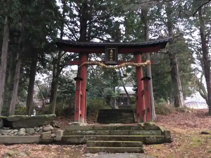 高杜神社(中社)の鳥居