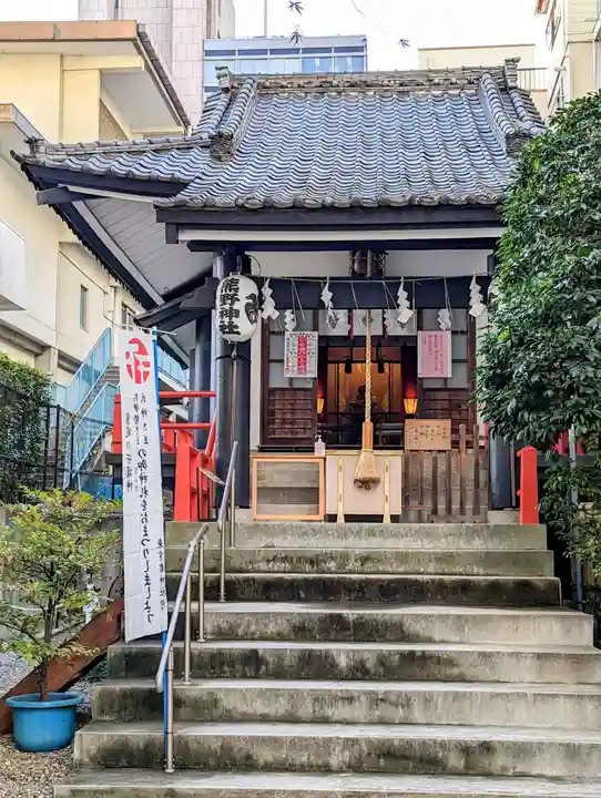 飯倉熊野神社の本殿・本堂